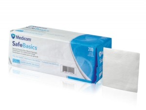 Medicom SafeBasics 4 Ply Non-Woven Gauze 7.5cm x 7.5cm 200/Pack - MED2103