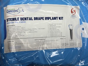 Sterile Dental Implant Drape Kit  CSDIK