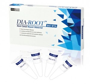 DIADENT Dia-Root Bio MTA Contains: 1 x 0.5 capsule, 1 mixing pad, and 1 spatula  1003-601