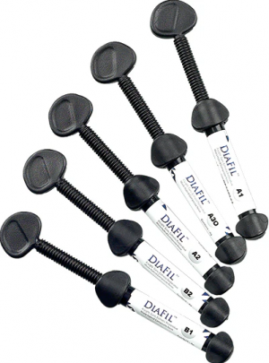 DIADENT DIAFIL LIGHT-CURED NANOHYBRID COMPOSITE 1 x 4g SYRINGE