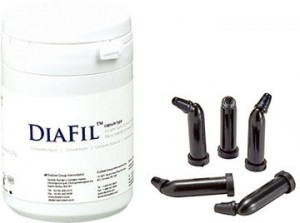 DIADENT DIAFIL (Capsules), Light-Cured Nanohybrid Composites,20 x 0.25g capsules