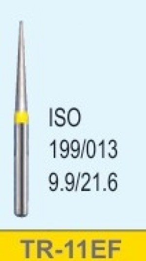 Mani Diamond Burs - Round End Taper, Extra-Fine, 5Pcs/PK, MDBTR-11EF