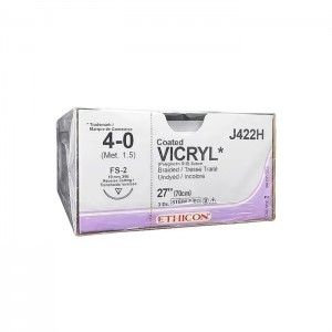 JJ824G Ethicon Vicry 3-0 19mm 45cm Box/12